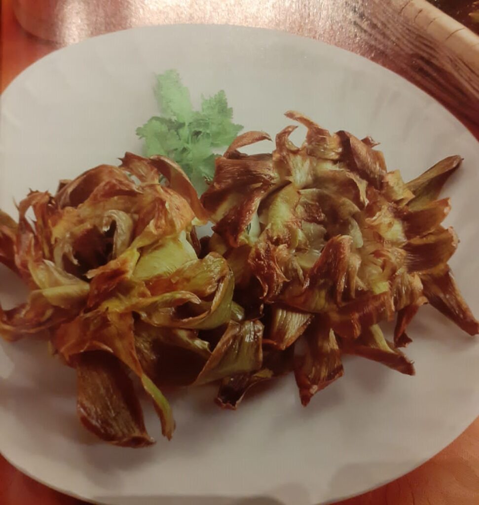 CARCIOFI ALLA GIUDIA