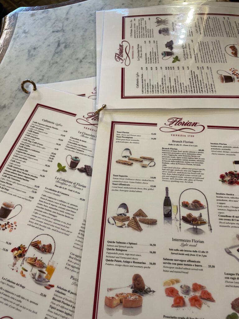 menu florian